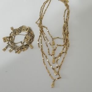 Monet Gold Layered Necklace